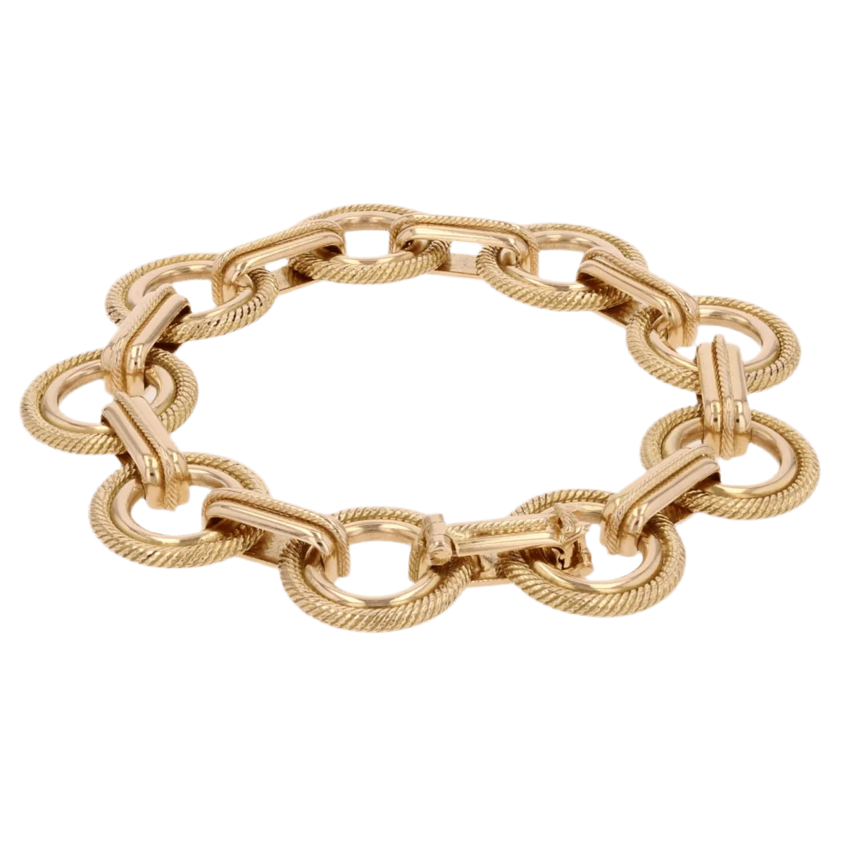 Bracelet Maille en or rose - Image 3