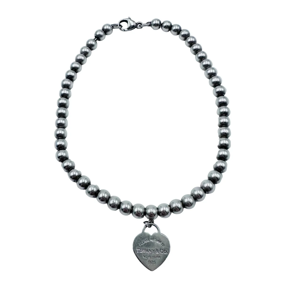 Bracelet Breloques TIFFANY & CO. "Return to Tiffany" en argent - Image 7