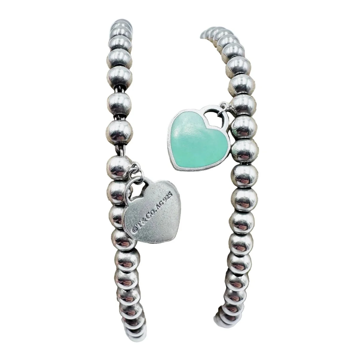 Bracelet Breloques TIFFANY & CO. "Return to Tiffany" en argent - Image 9