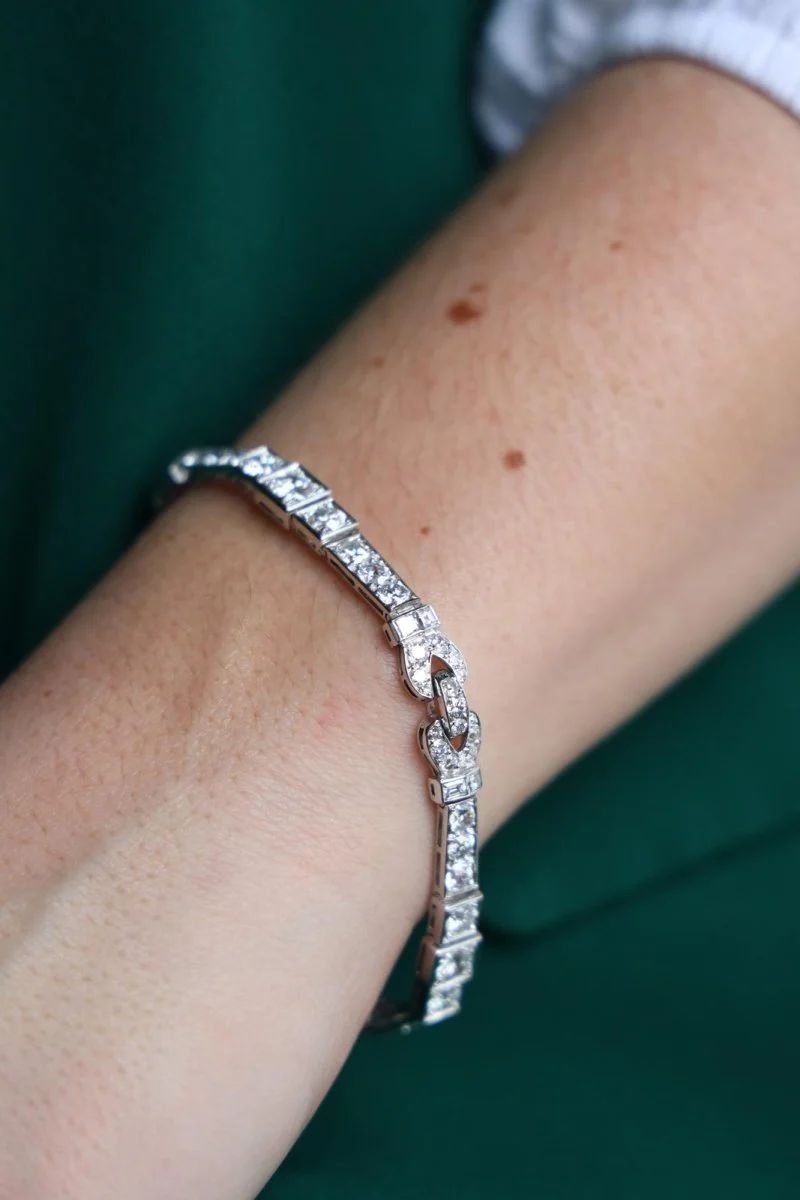 Bracelet Platine Diamant - Image 2