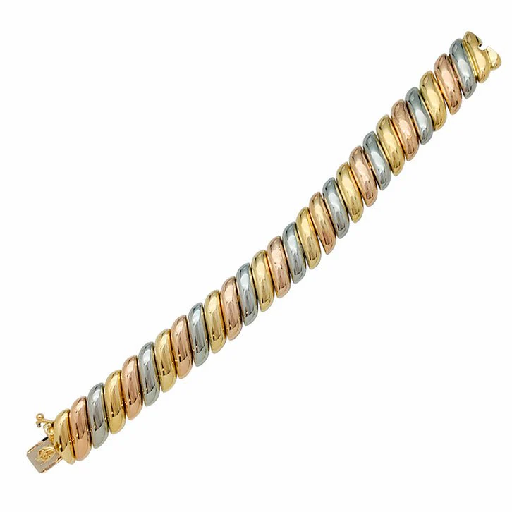 Bracelet POIRAY en trois tons d'or - Image 3