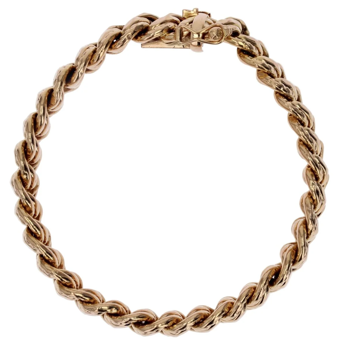 Bracelet Maille en or rose - Image 4