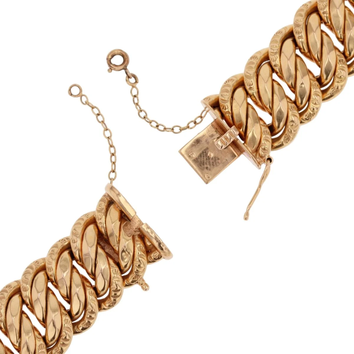 Bracelet Maille en or rose - Image 6