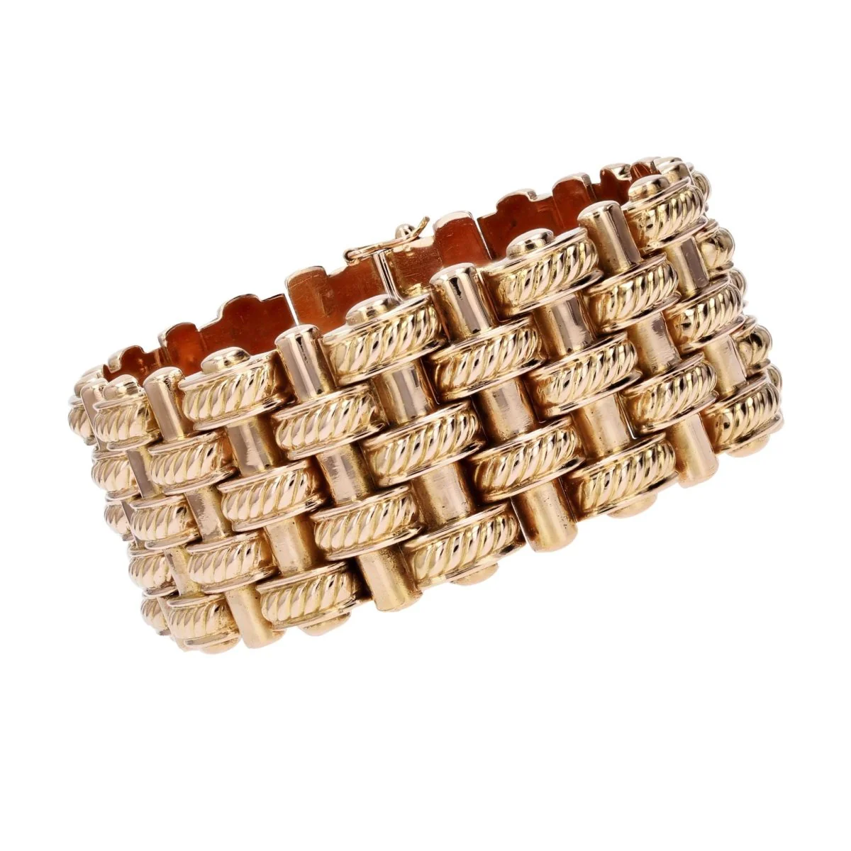 Bracelet Souple en or rose - Image 3