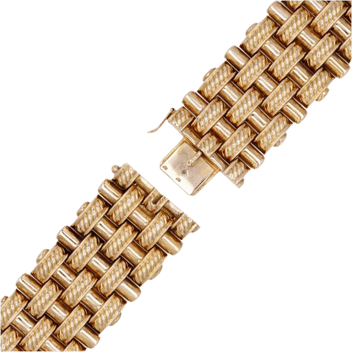 Bracelet Souple en or rose - Image 4