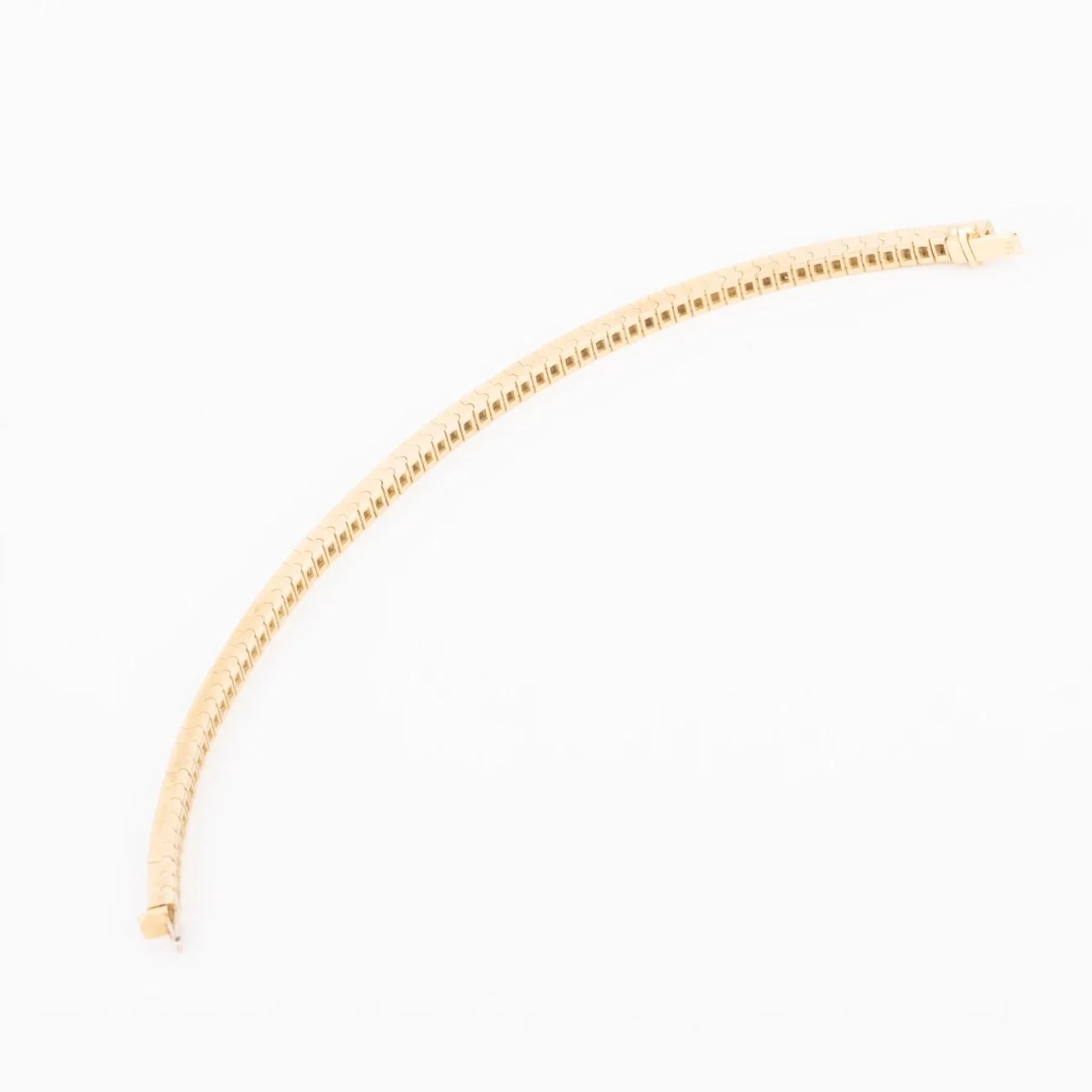 Bracelet riviere diamant taille princesse - Image 5