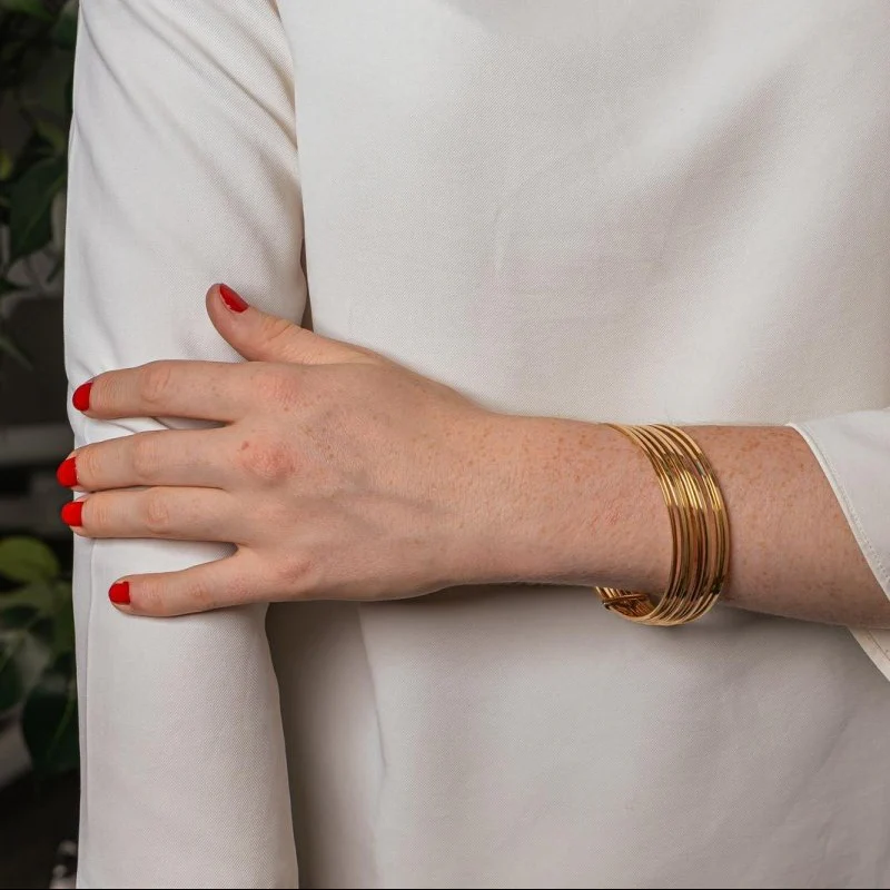 Bracelet Semainier en or jaune - Image 2