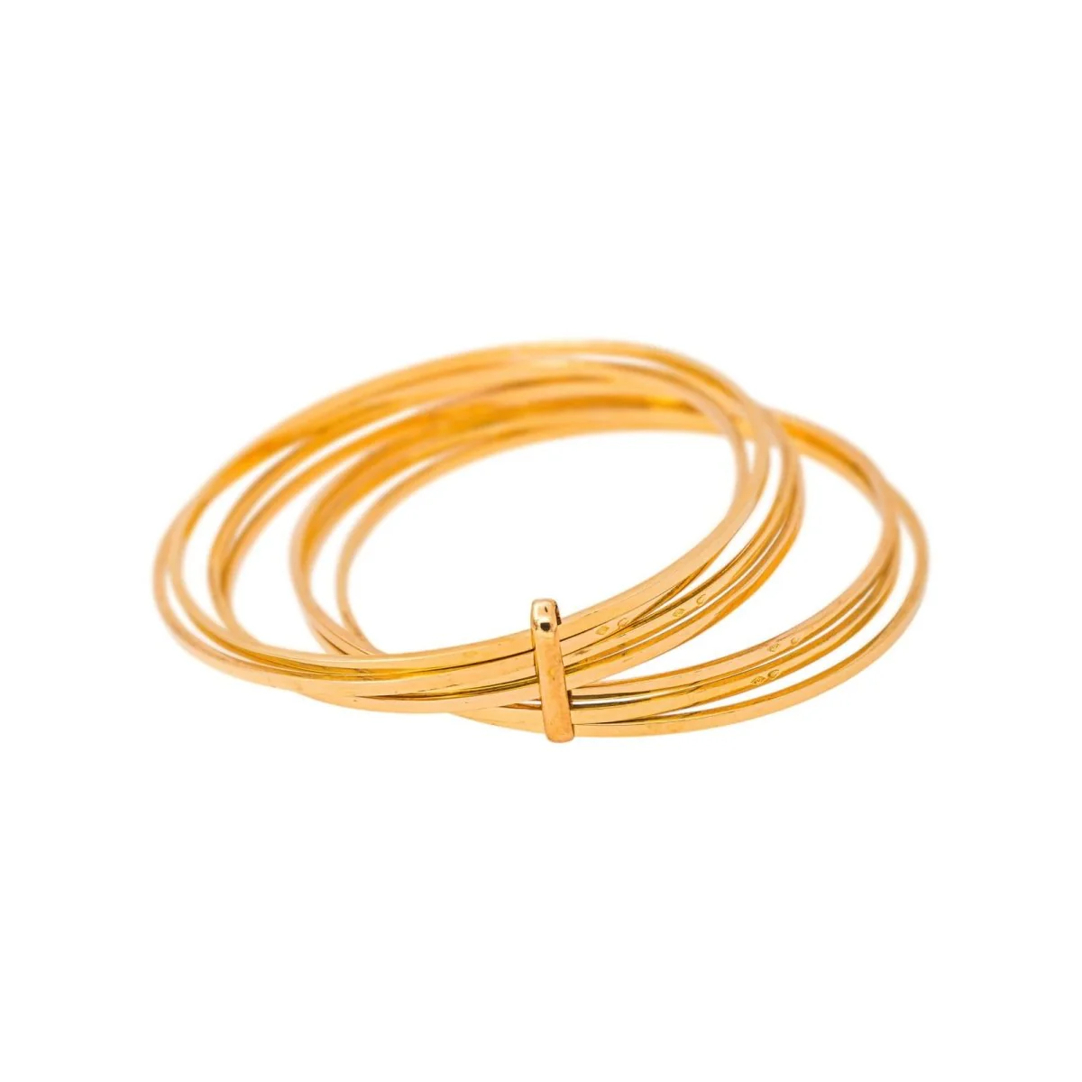 Bracelet Semainier en or jaune - Image 5