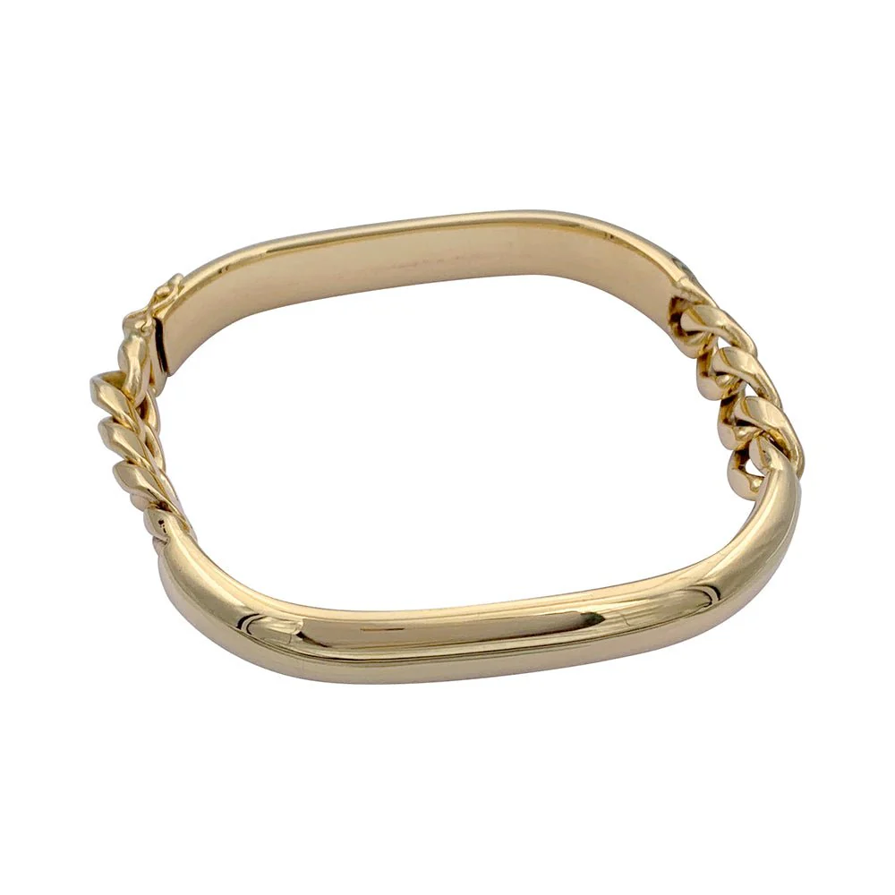 Bracelet semi rigide or jaune - Image 2