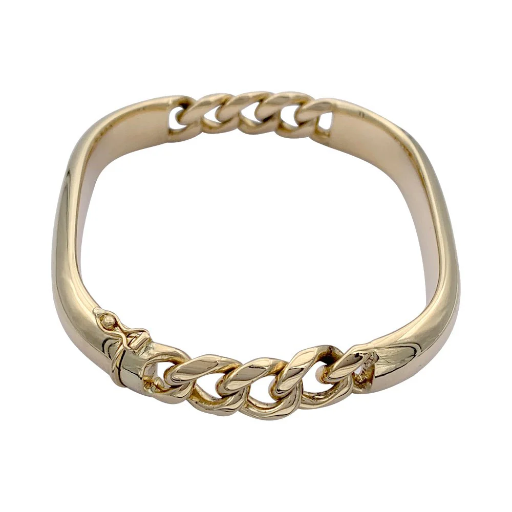 Bracelet semi rigide or jaune - Image 4