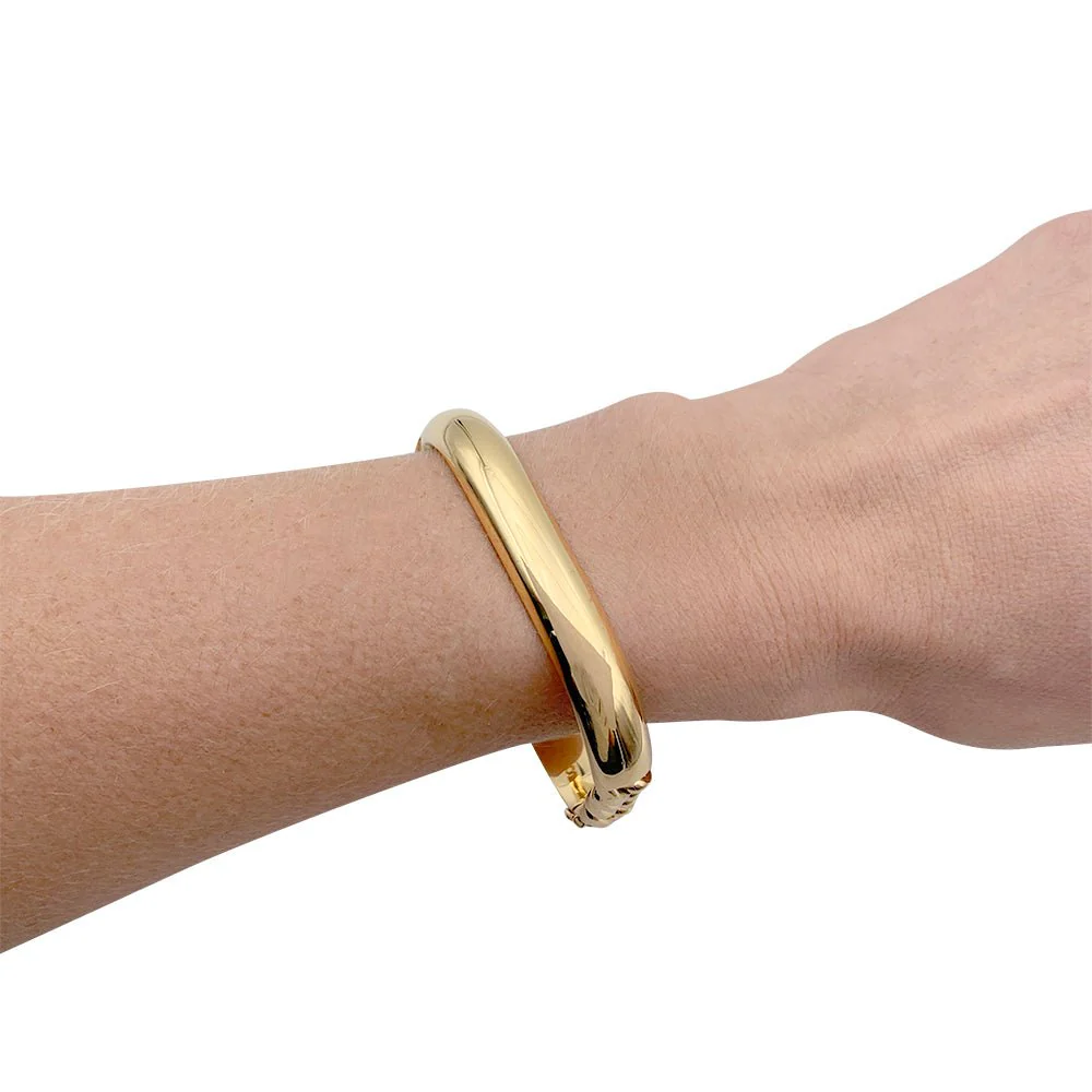 Bracelet semi rigide or jaune - Image 6