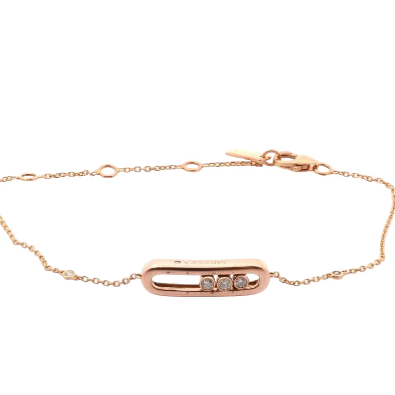Bracelet Souple MESSIKA en or jaune et diamants