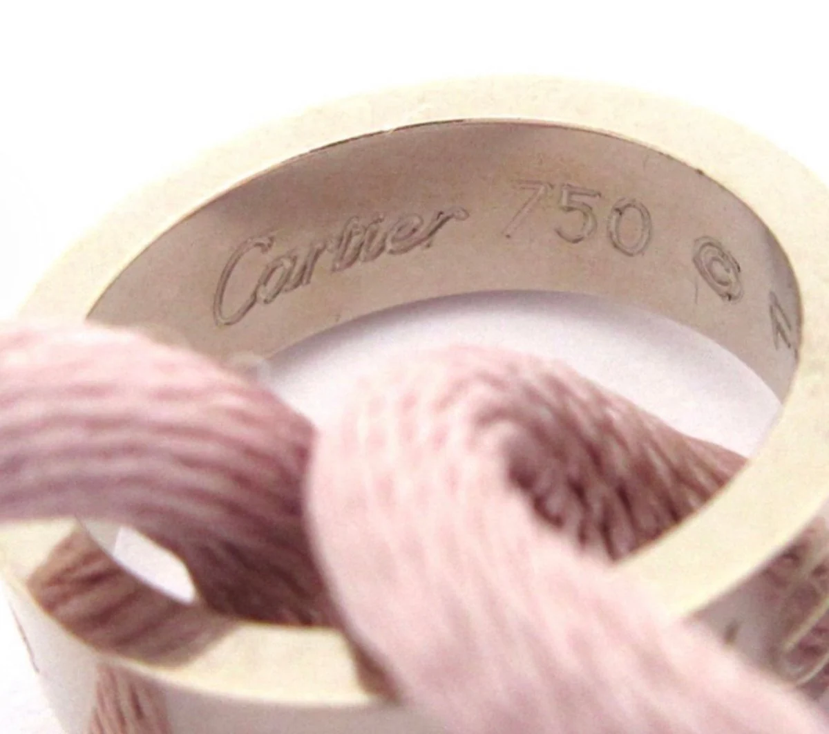 Bracelet Souple CARTIER "Love" en or blanc - Image 9