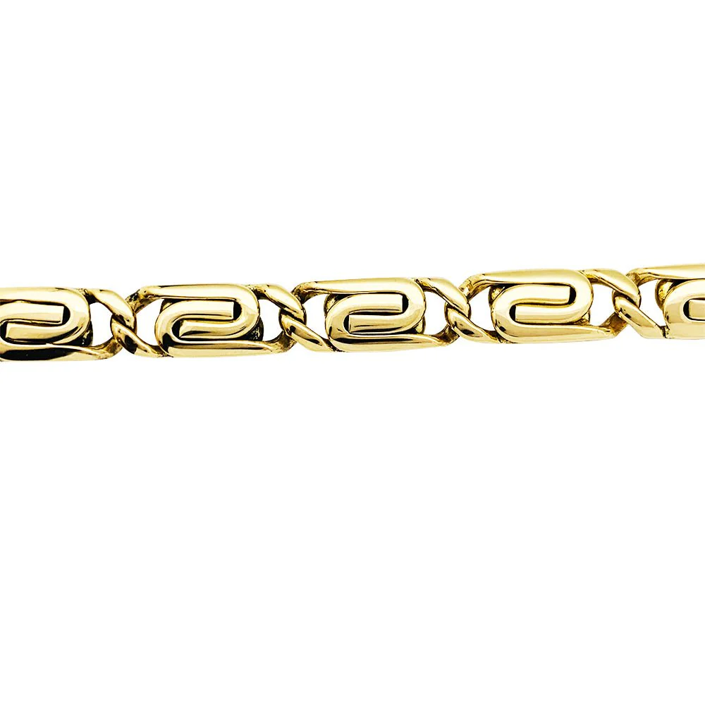Bracelet souple en or jaune - Image 2