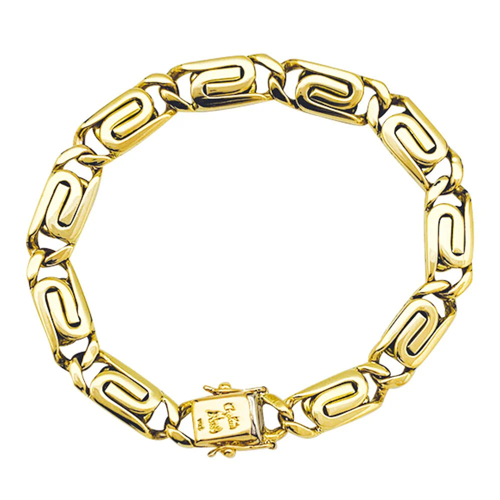 Bracelet souple en or jaune - Image 3