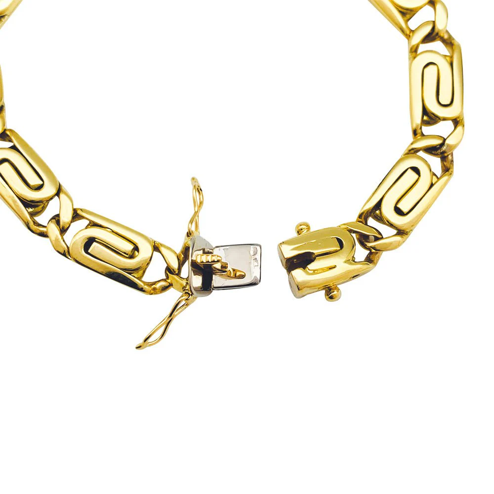 Bracelet souple en or jaune - Image 4