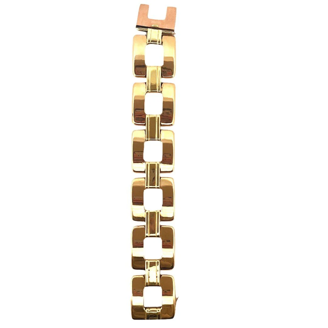 Bracelet Manchette en or jaune - Image 3