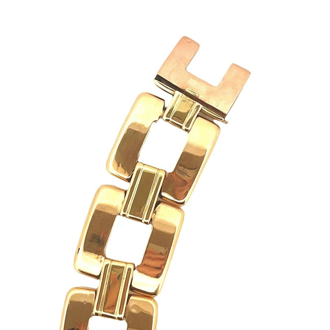 Bracelet Manchette en or jaune - Image 4