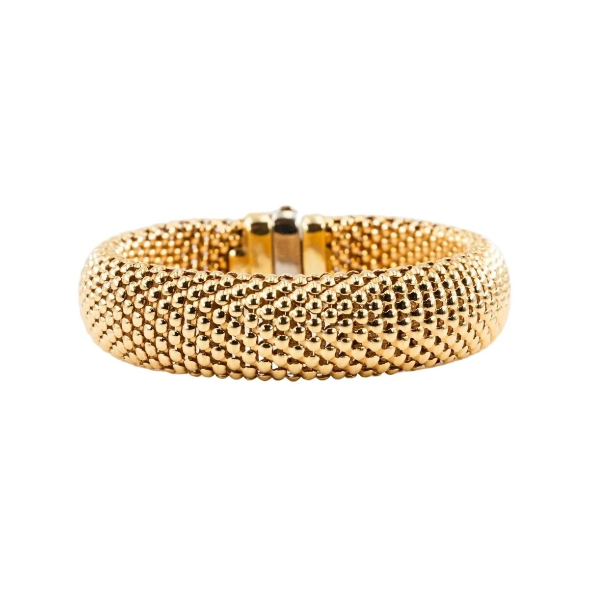 Bracelet Souple en or blanc et or jaune