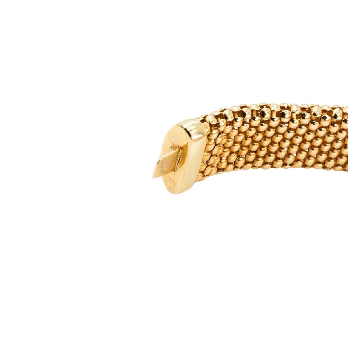 Bracelet Souple en or blanc et or jaune - Image 10