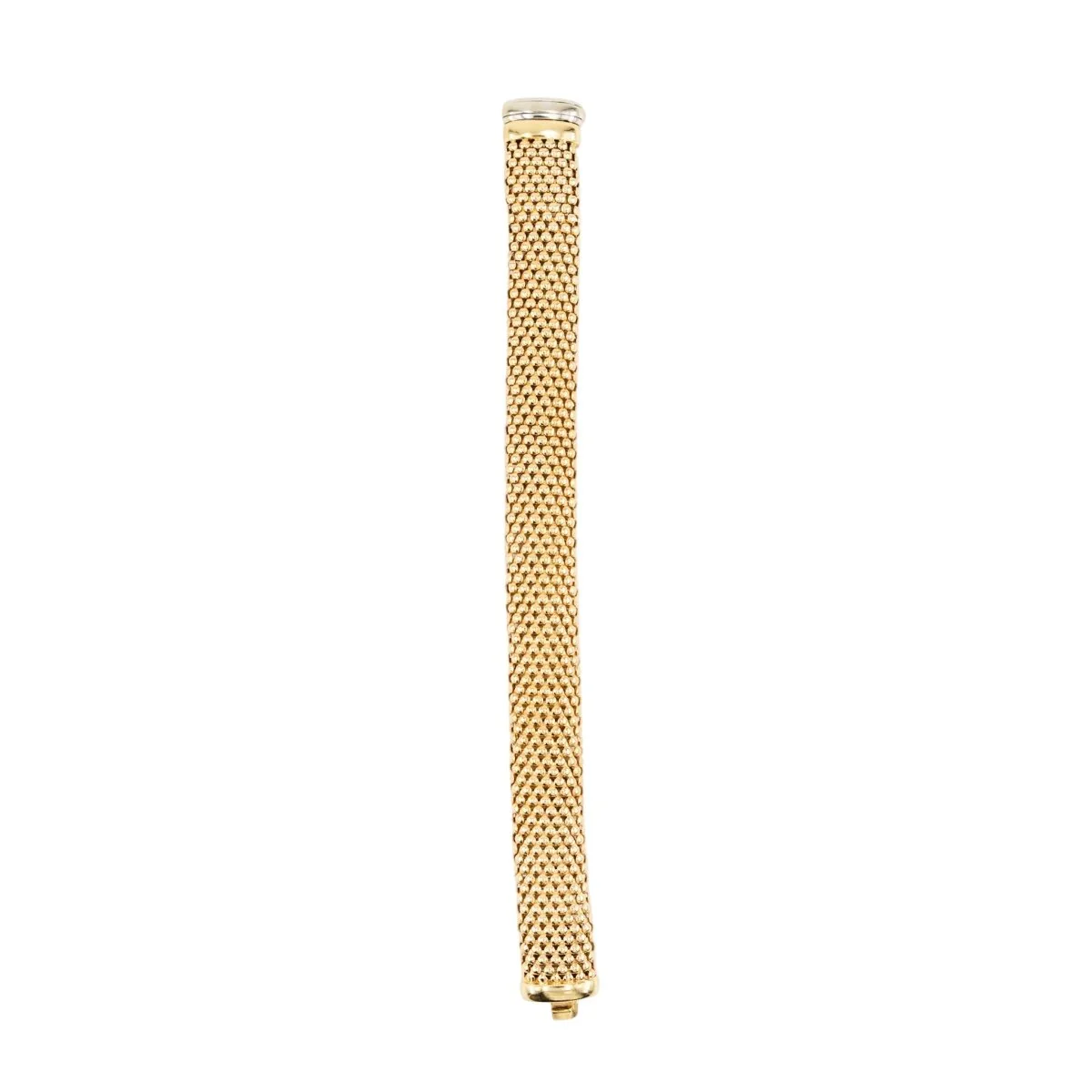 Bracelet Souple en or blanc et or jaune - Image 6