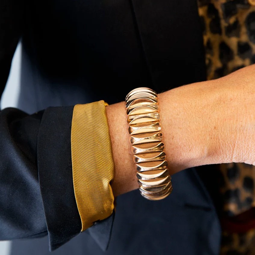 Bracelet Souple en or rose - Image 2