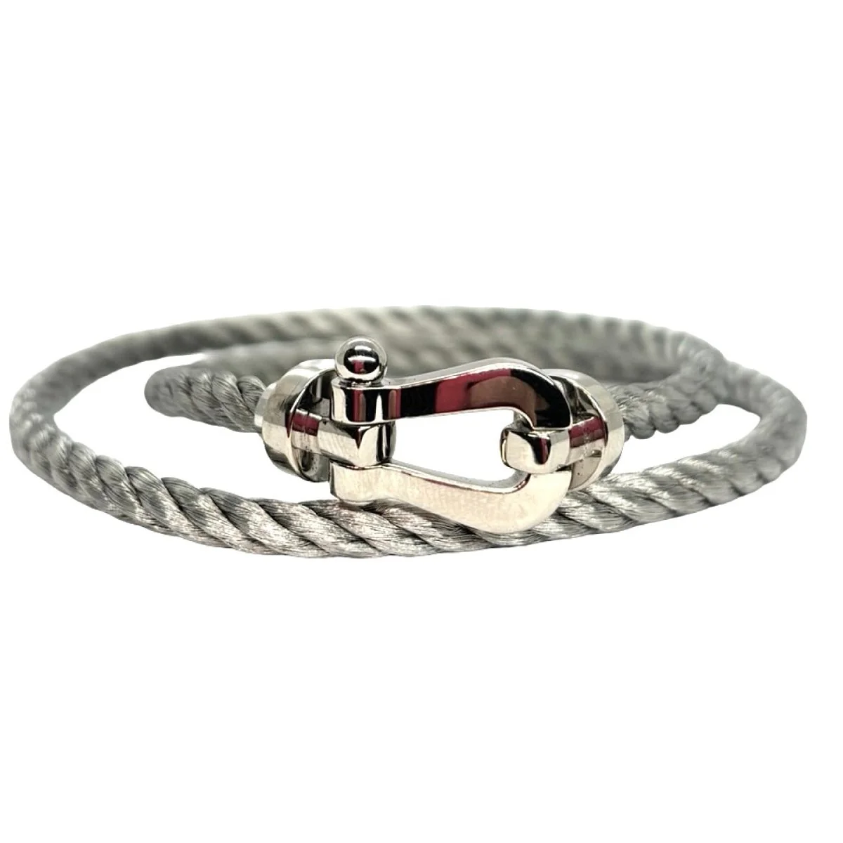 Bracelet Souple FRED "Force 10" en or blanc - Image 5