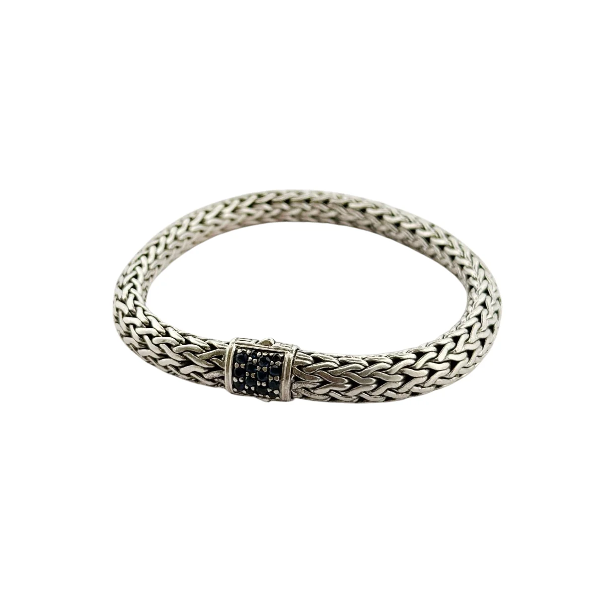 Bracelet Souple JOHN HARDY en argent et saphir - Image 3