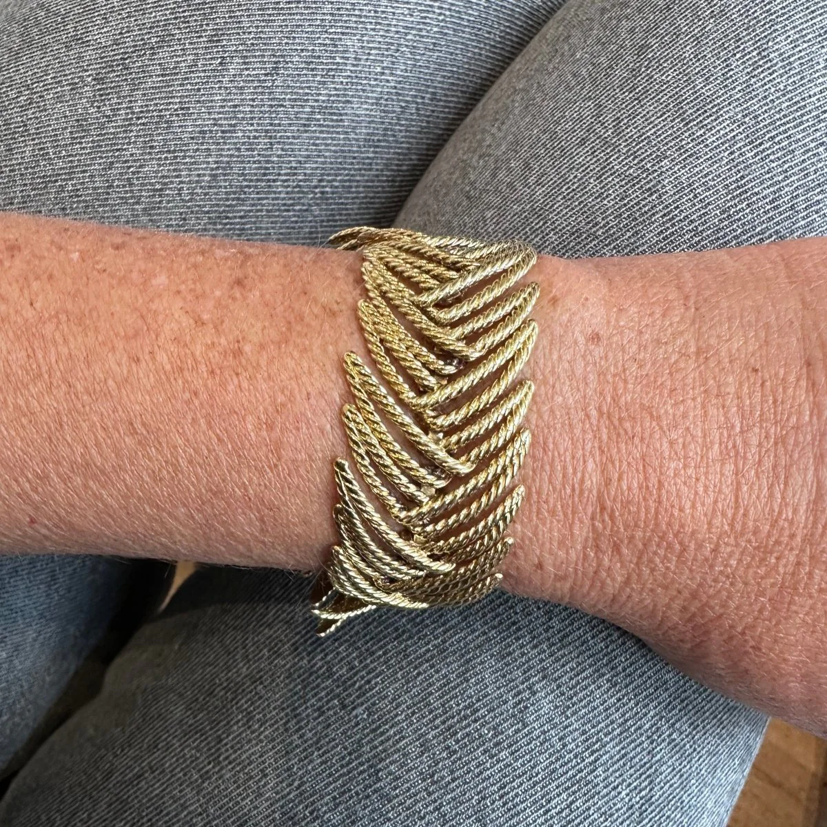 Bracelet Souple MAUBOUSSIN en or jaune - Image 2