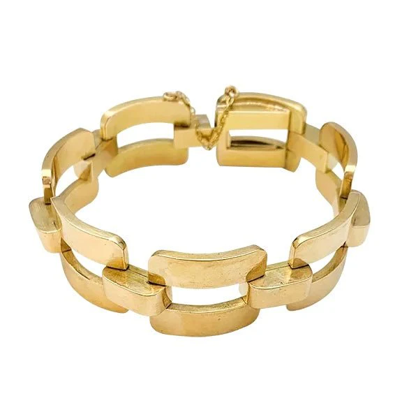 Bracelet Tank en or rose - Image 3