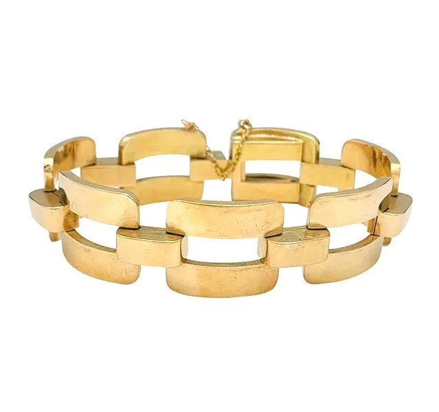 Bracelet Tank en or rose - Image 5