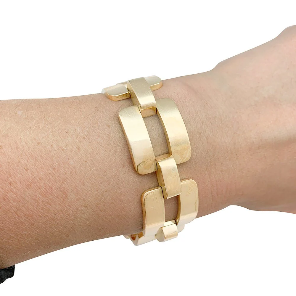 Bracelet Tank en or rose - Image 7