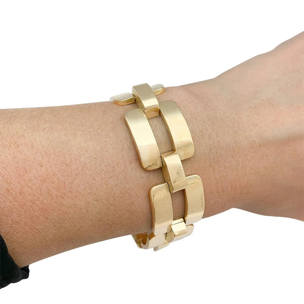 Bracelet Tank en or rose - Image 8