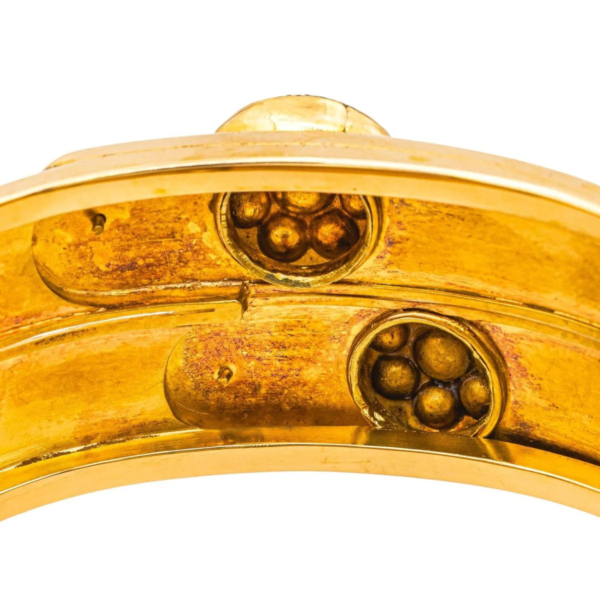 Bracelet Tank en or jaune et diamants - Image 5