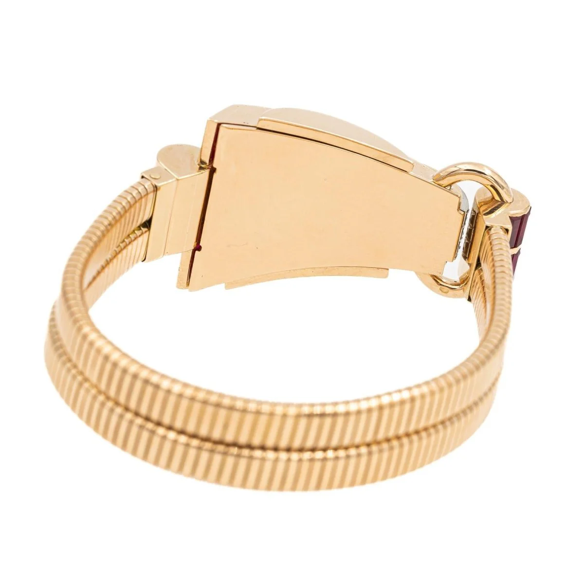 Bracelet Tank Or rose Diamant - Image 6