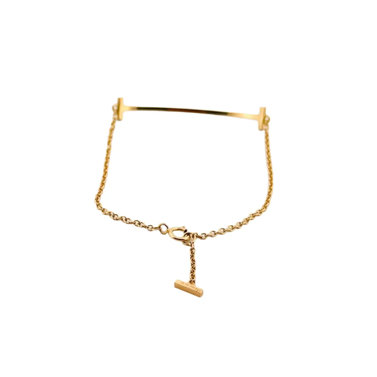 Bracelet TIFFANY & CO. "Tiffany T Smile" en or jaune