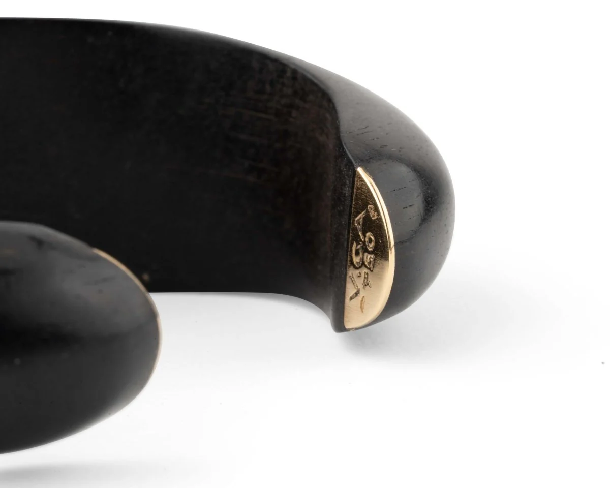 Bracelet VAN CLEEF & ARPELS en or jaune et bois d'amourette - Image 6