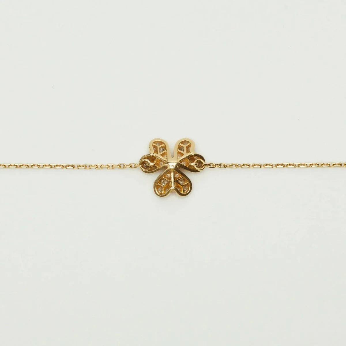 Bracelet Van Cleef & Arpels Frivole pavé en or jaune et diamants - Image 7