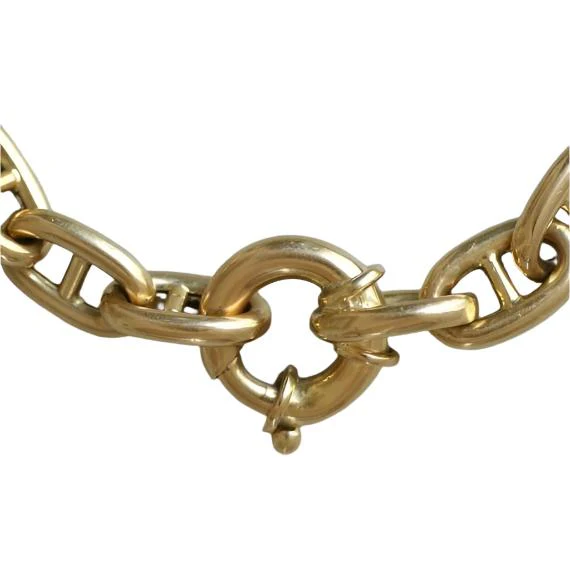 Bracelet Maille marine en or jaune - Image 3