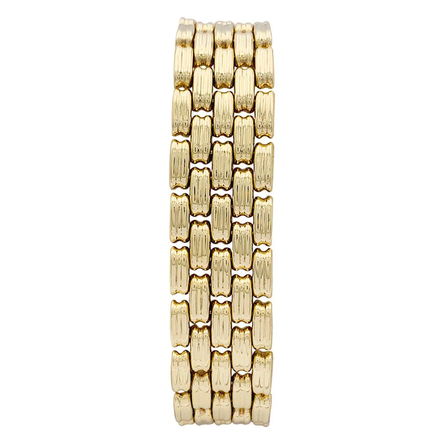 Bracelet vintage or jaune. - Image 5