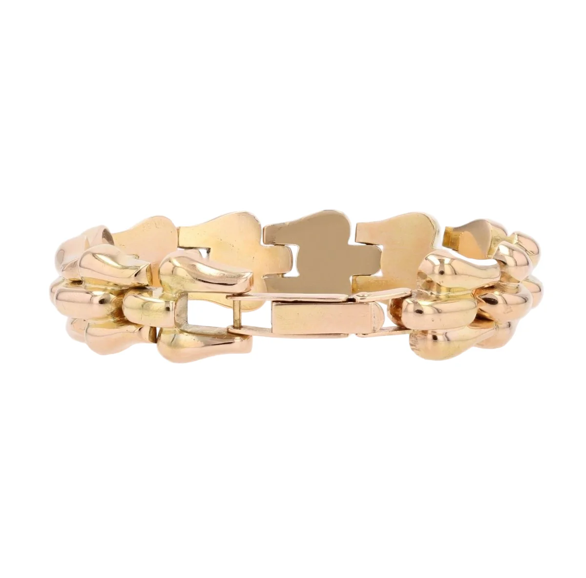 Bracelet Maille en or jaune - Image 3
