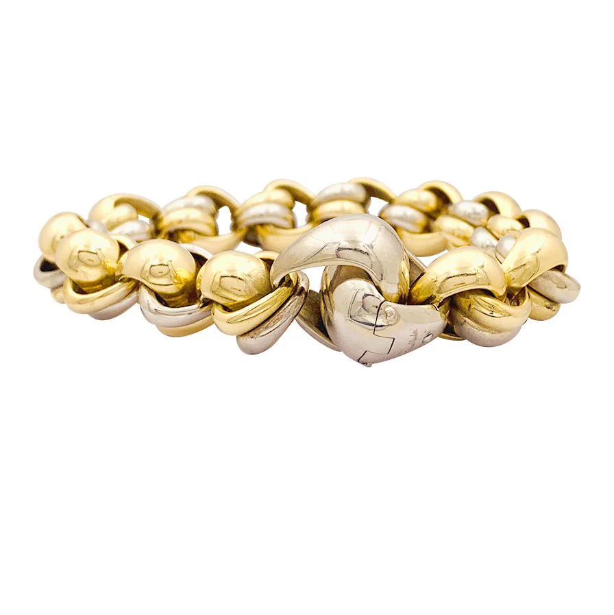 Bracelet POMELLATO en or jaune et blanc