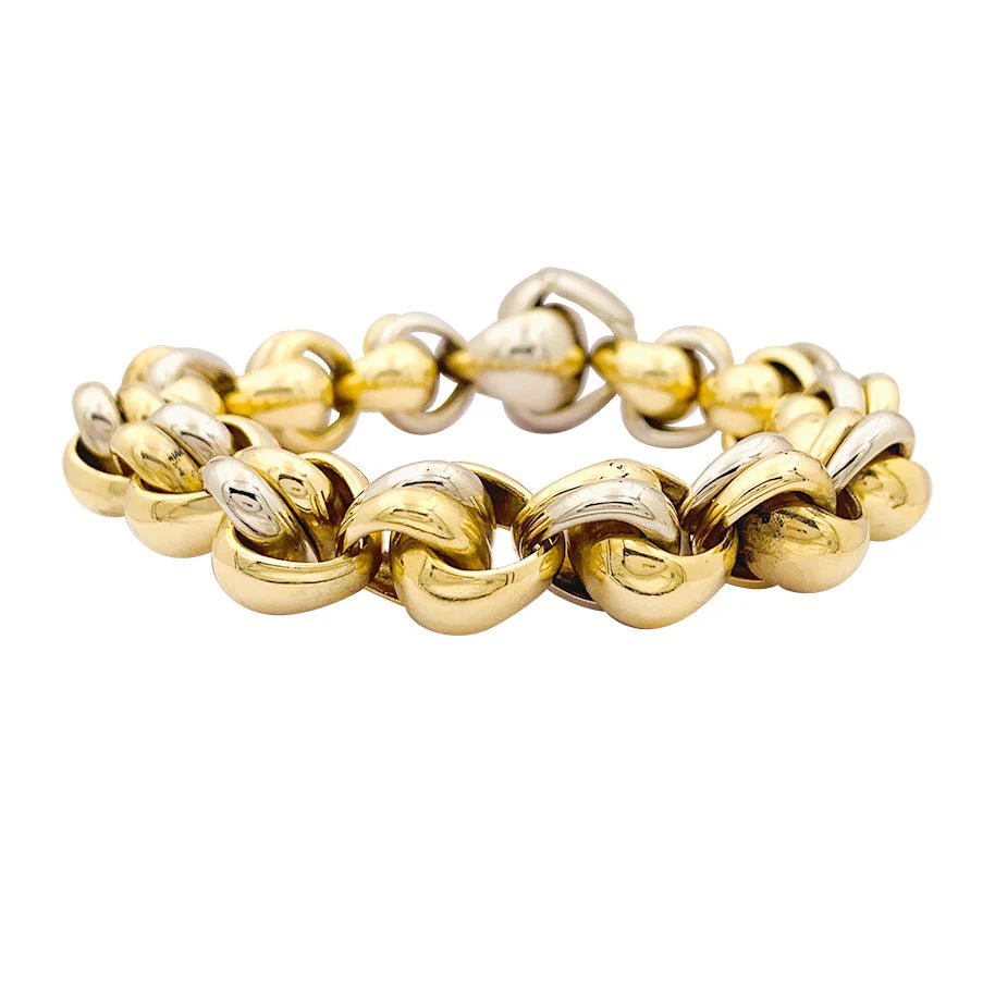 Bracelet POMELLATO en or jaune et blanc - Image 5