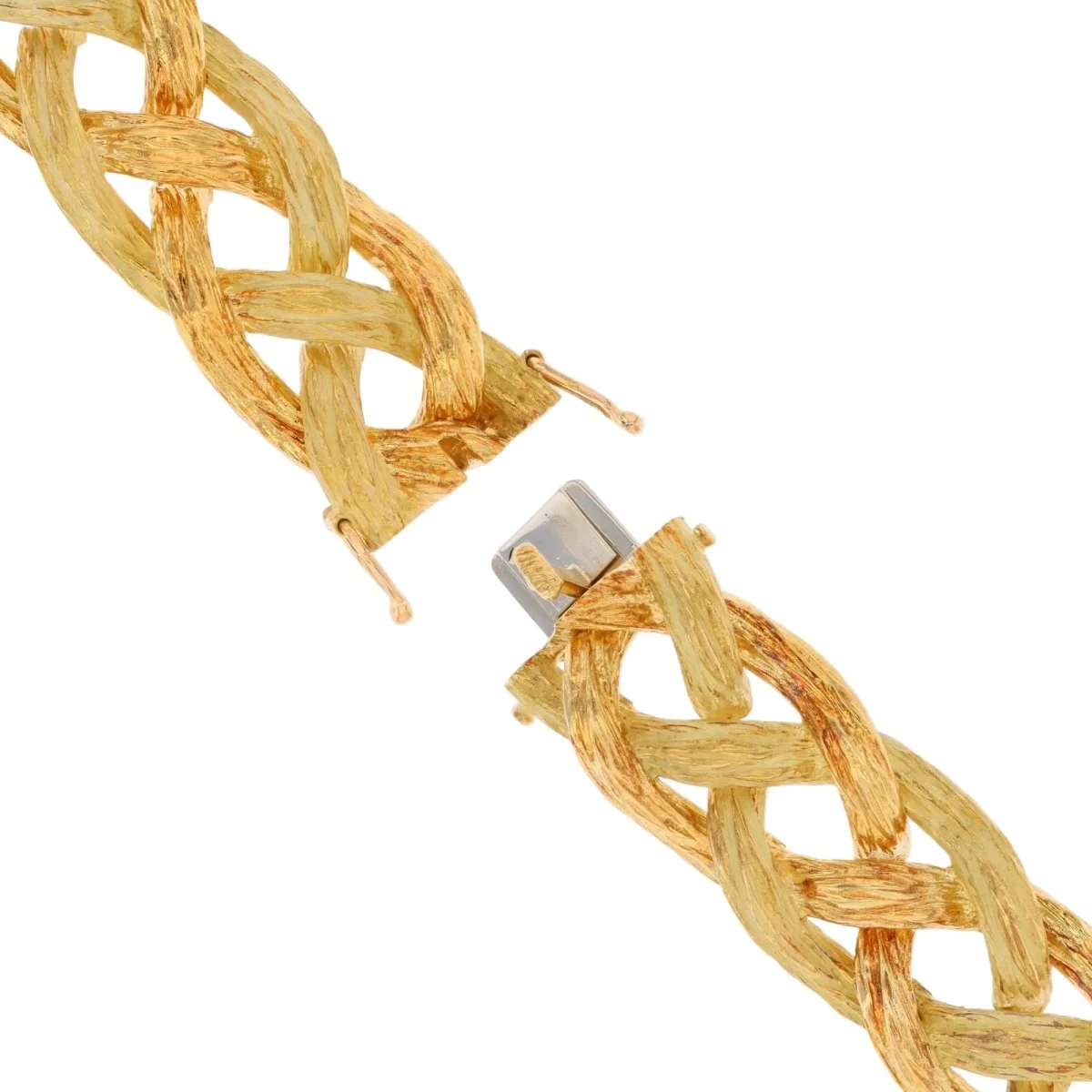 Bracelet en or jaune et or vert - Image 4