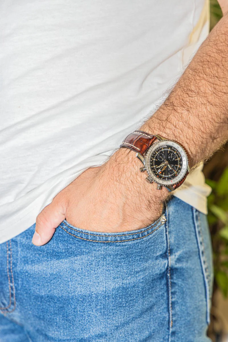 Breitling Montre Navitimer World Acier - Image 2