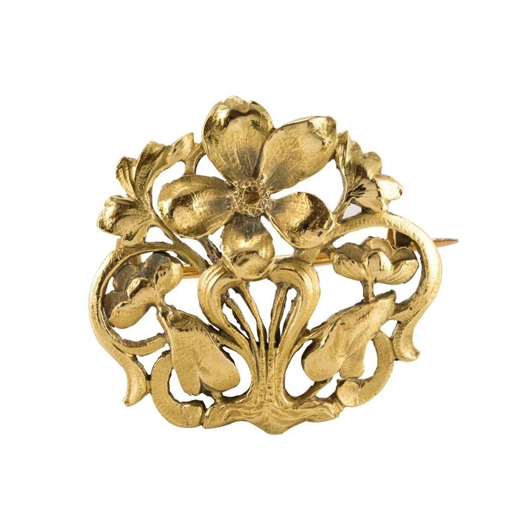 Broche Épingle en or jaune