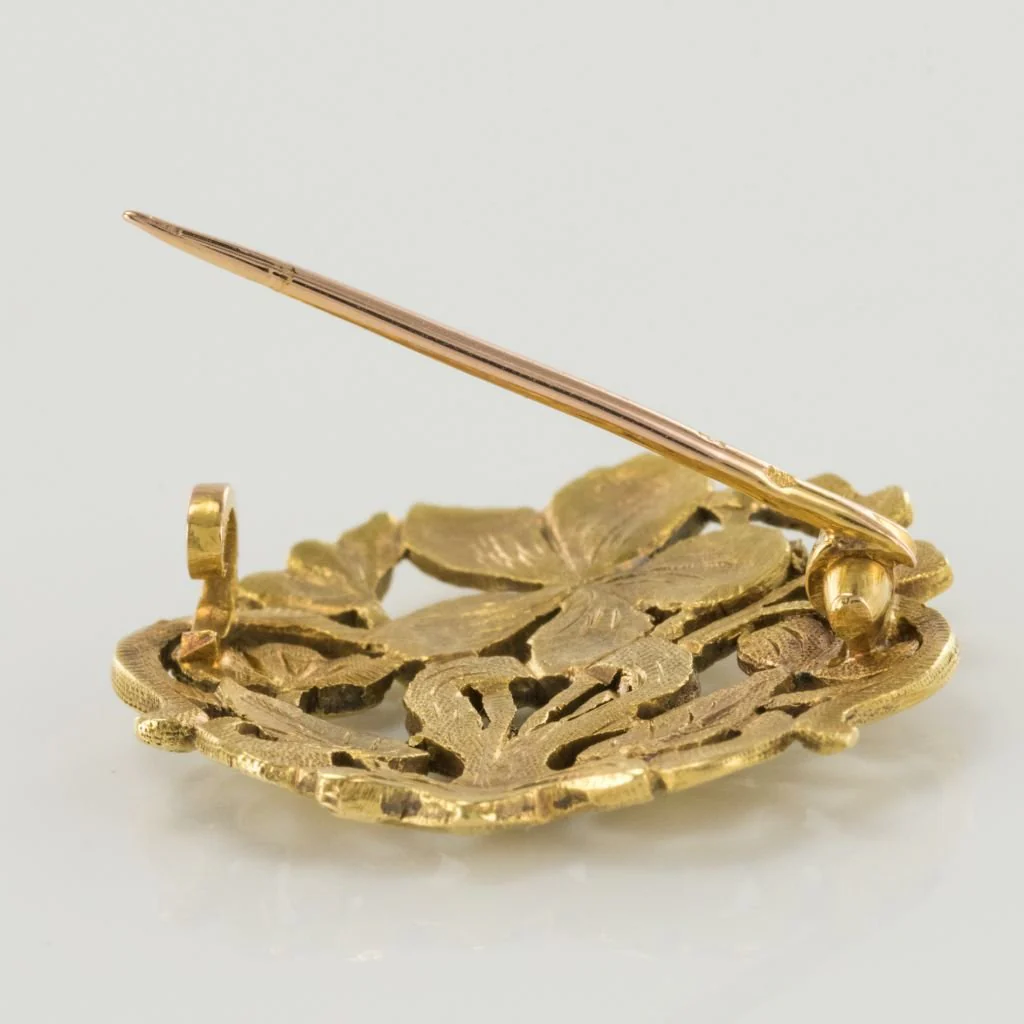 Broche Épingle en or jaune - Image 4