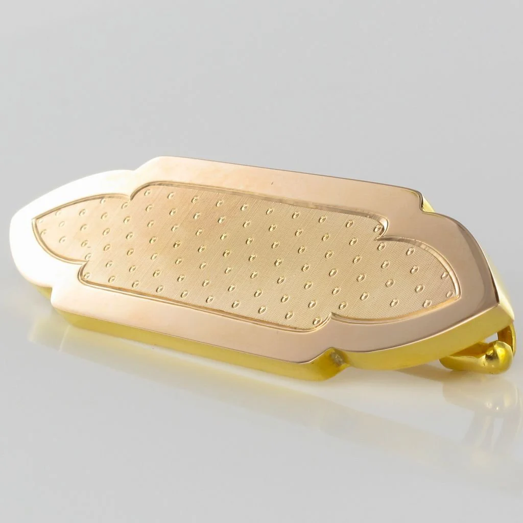 Broche Barrette en or rose - Image 3