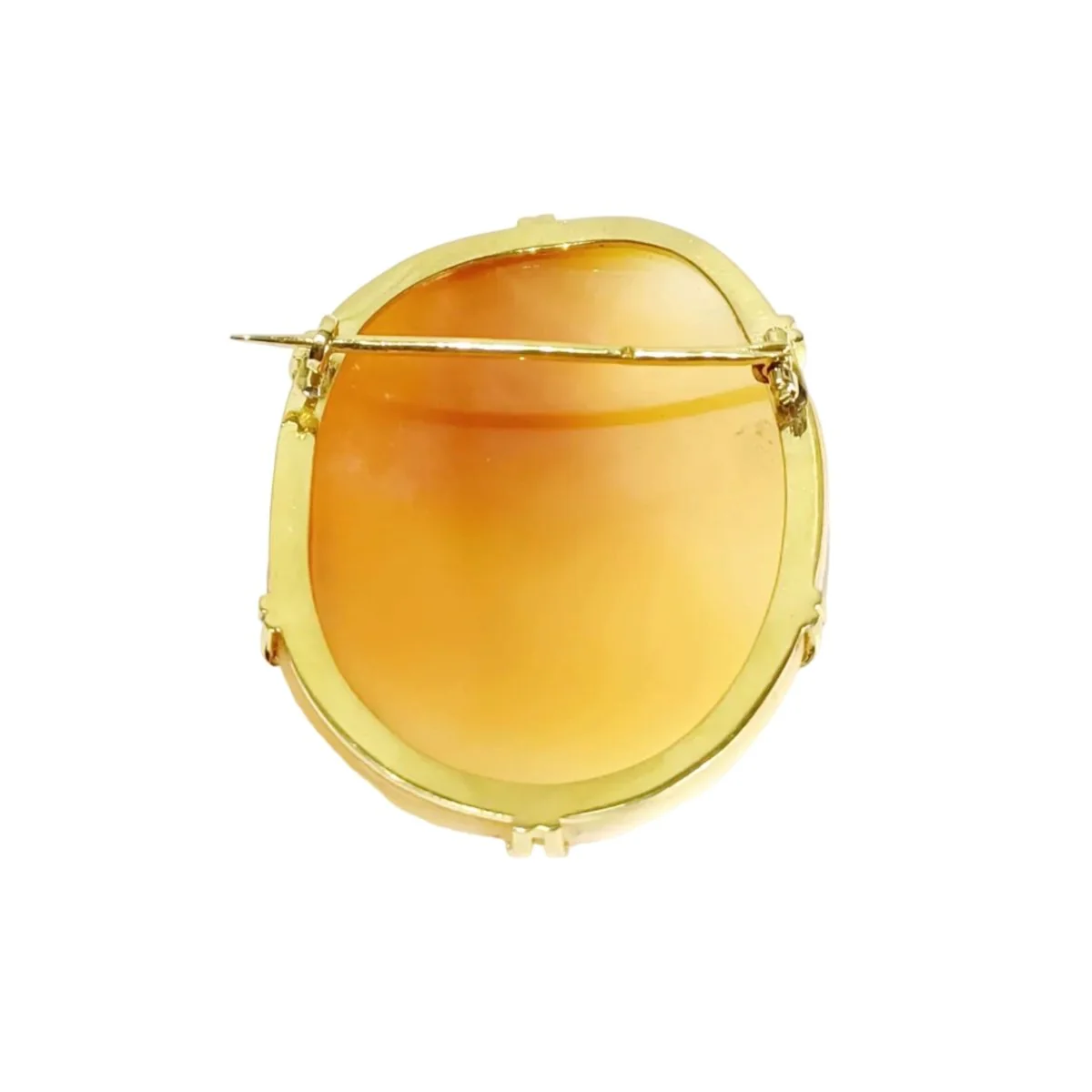 Broche Camée en or jaune - Image 4