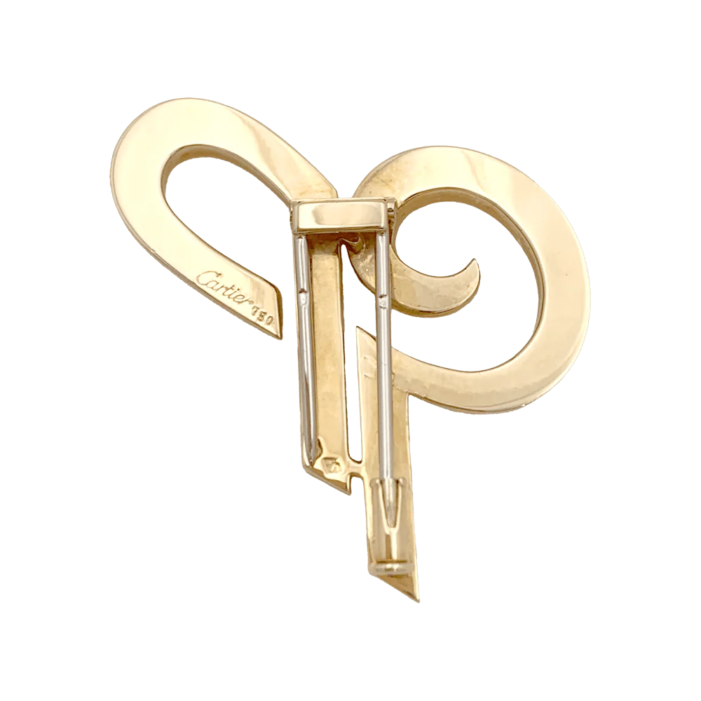 Broche Épingle CARTIER en or jaune - Image 3